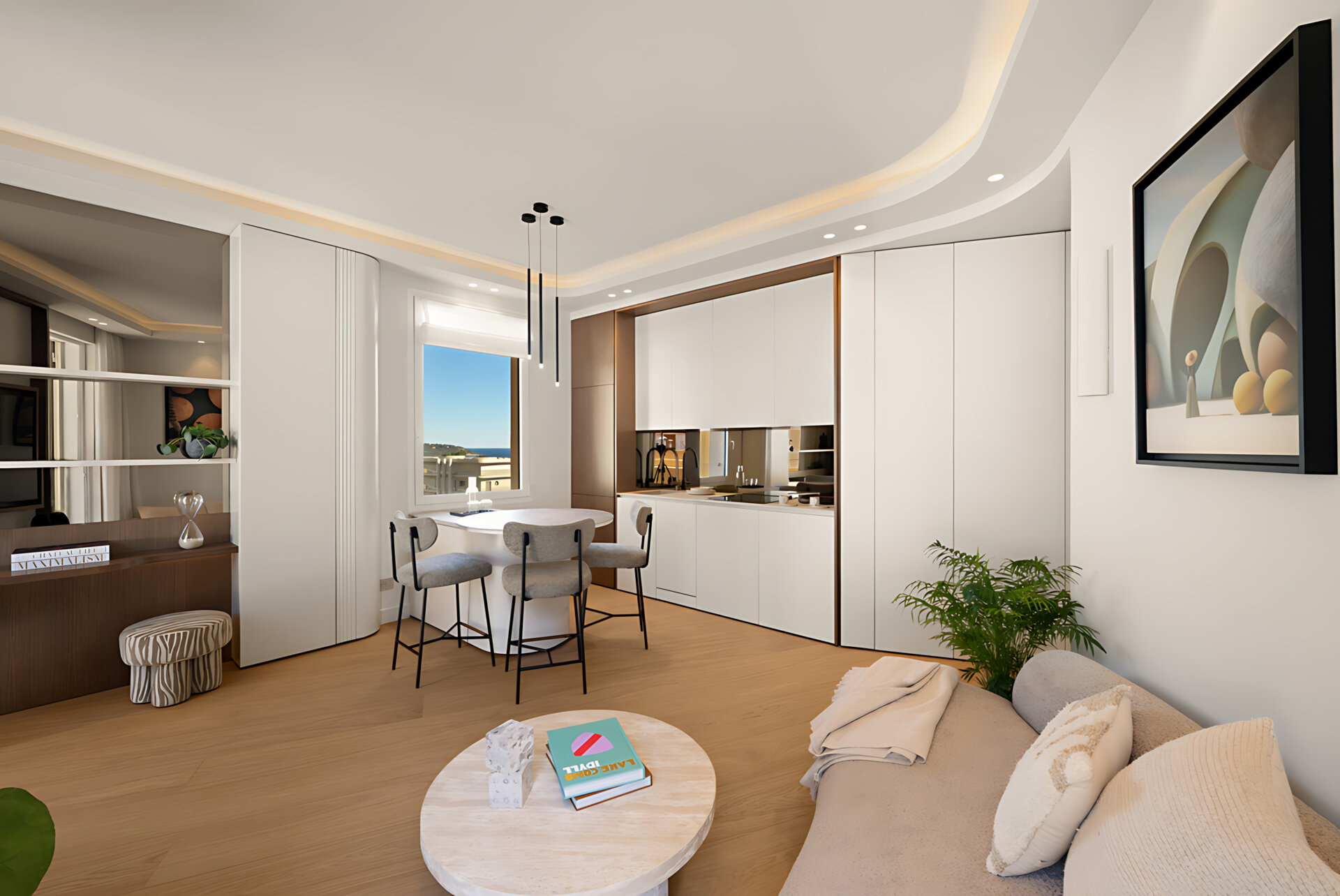 APPARTEMENT LA RADIEUSE : 3/9