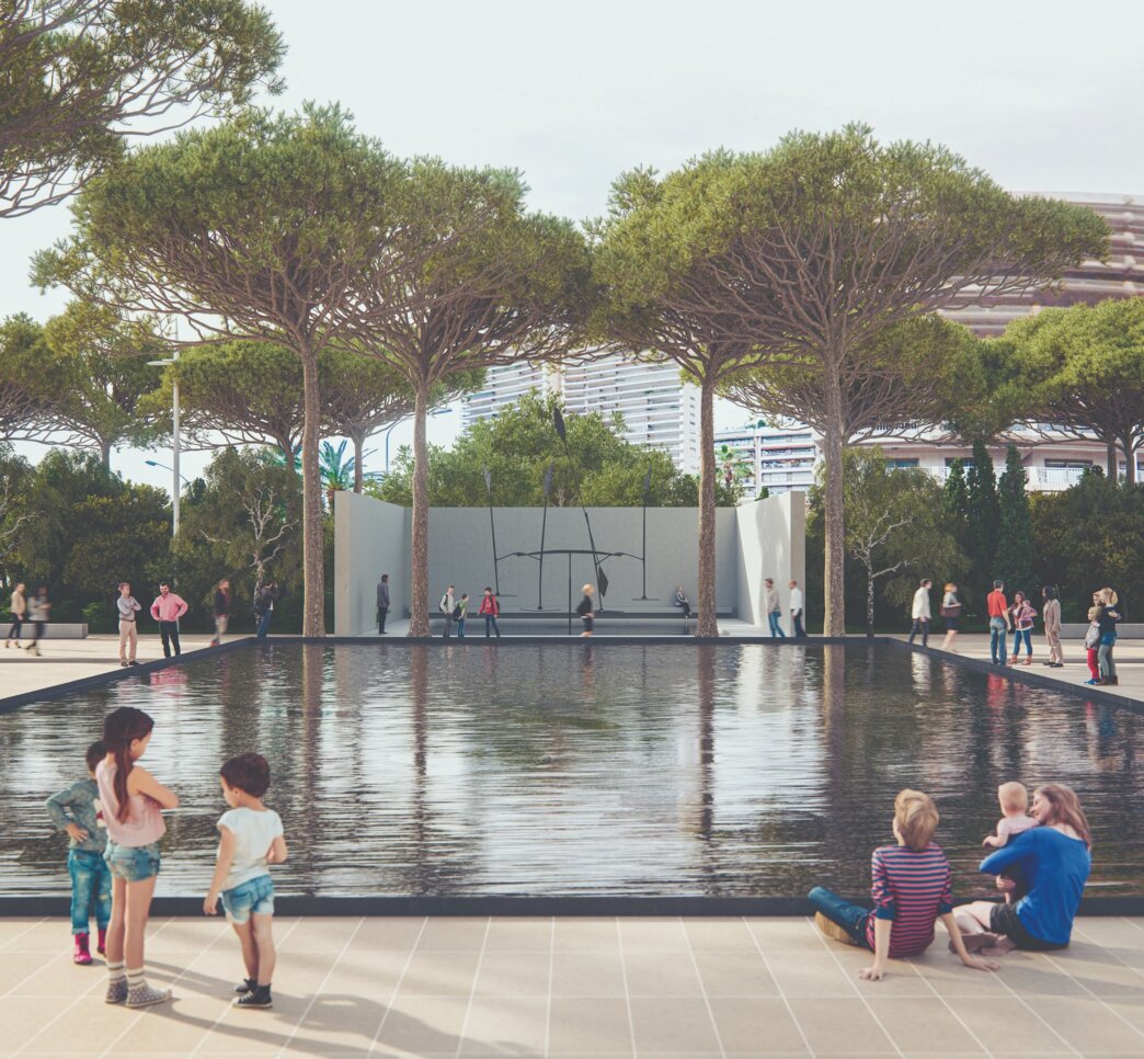 Mareterra - Anse du Portier - Ouvrages publics - Calder